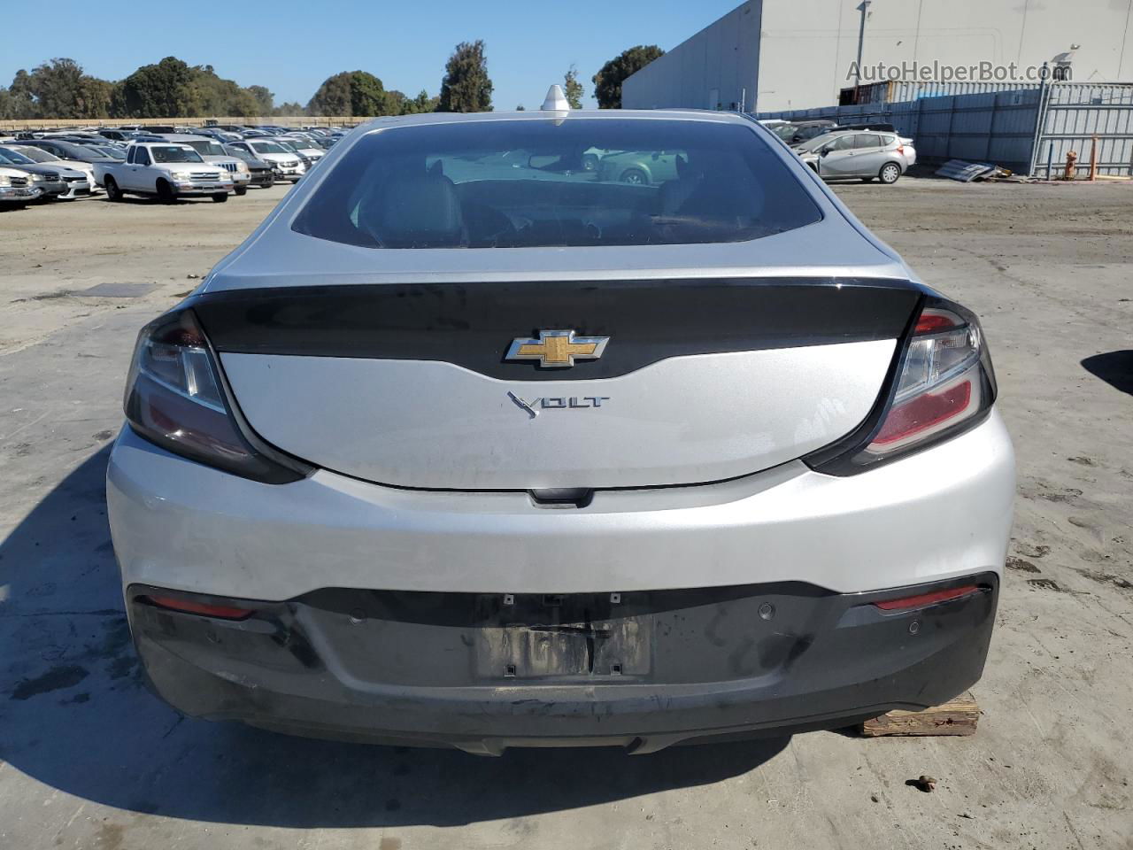 2017 Chevrolet Volt Premier Серебряный vin: 1G1RD6S57HU103551