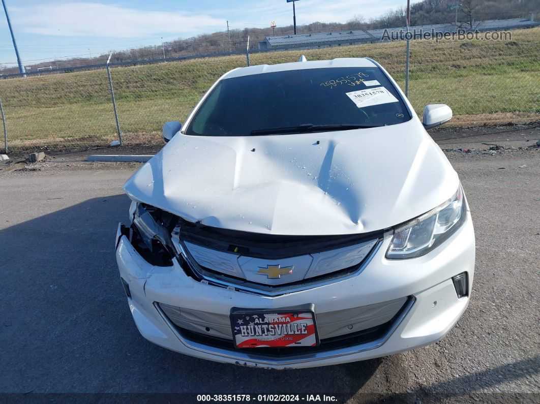 2017 Chevrolet Volt Premier White vin: 1G1RD6S57HU202757