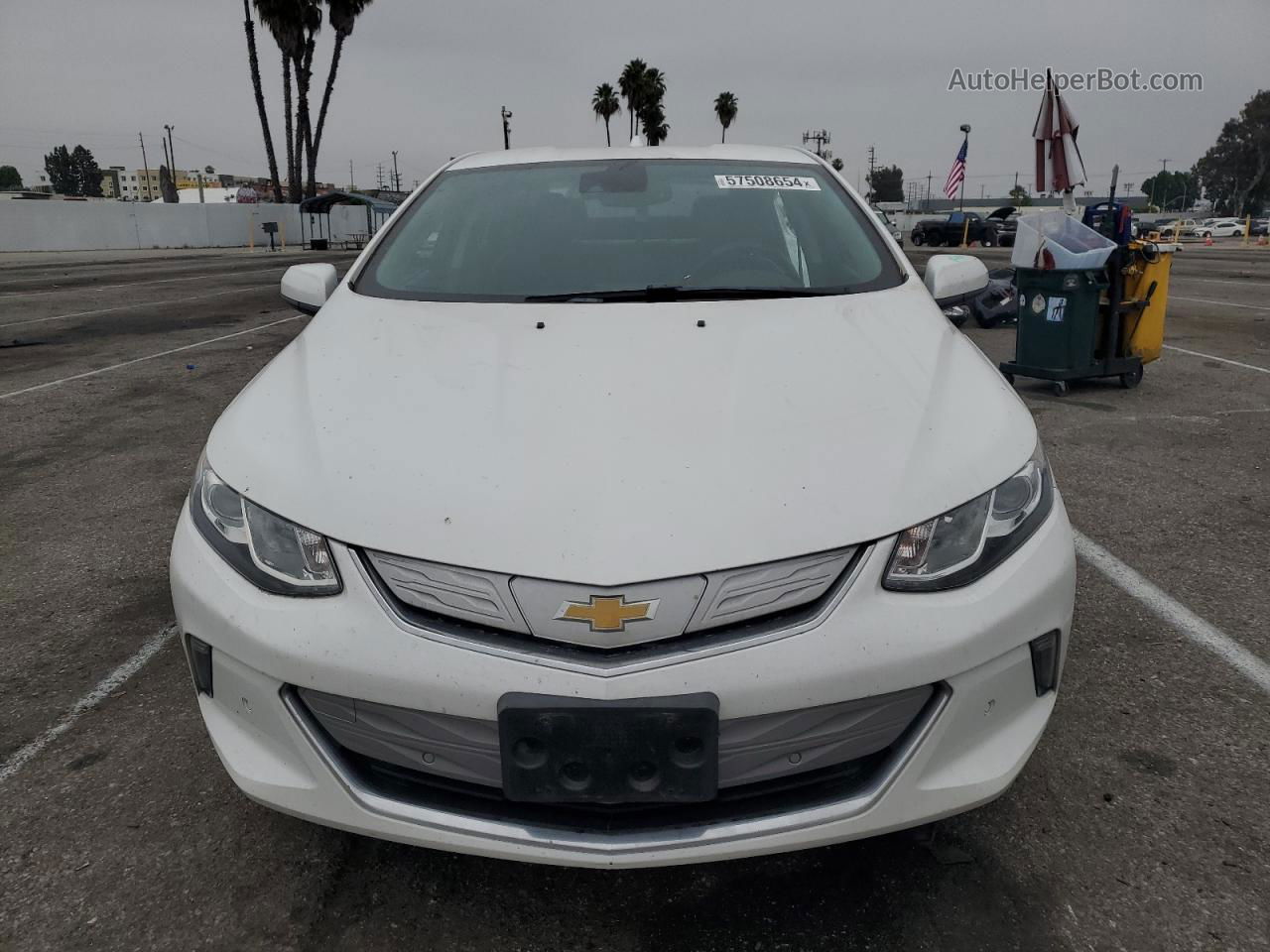 2017 Chevrolet Volt Premier White vin: 1G1RD6S58HU112212