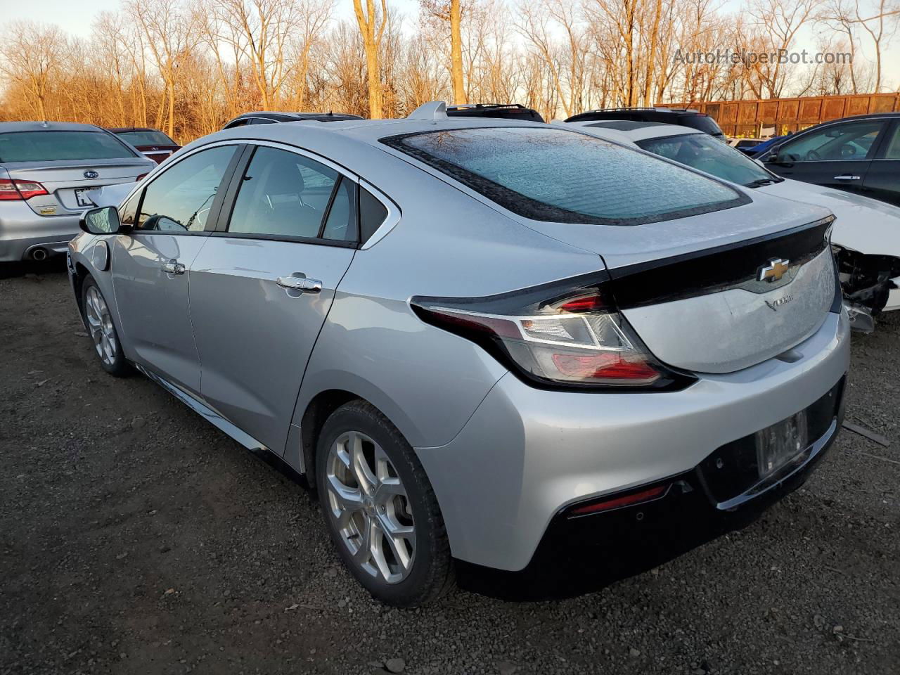 2017 Chevrolet Volt Premier Silver vin: 1G1RD6S58HU156596