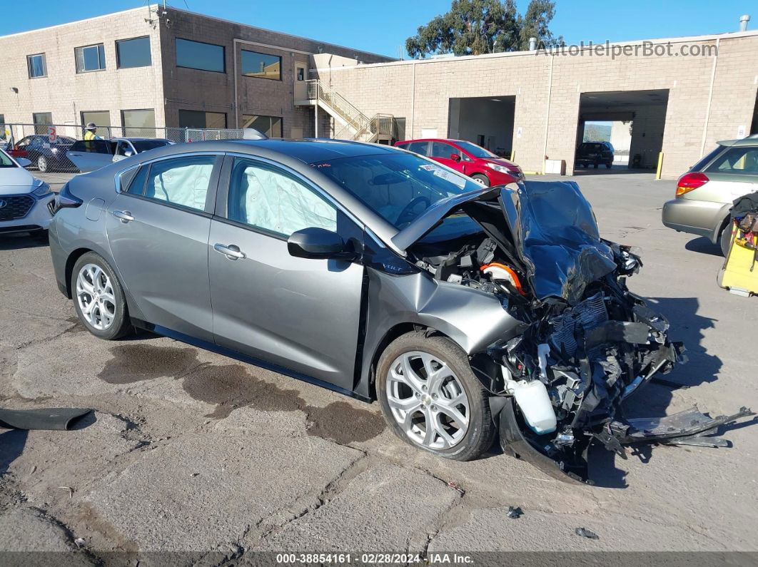 2017 Chevrolet Volt Premier Серый vin: 1G1RD6S59HU102286