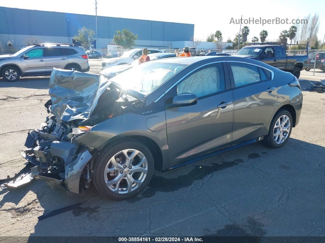 2017 Chevrolet Volt Premier Gray vin: 1G1RD6S59HU102286