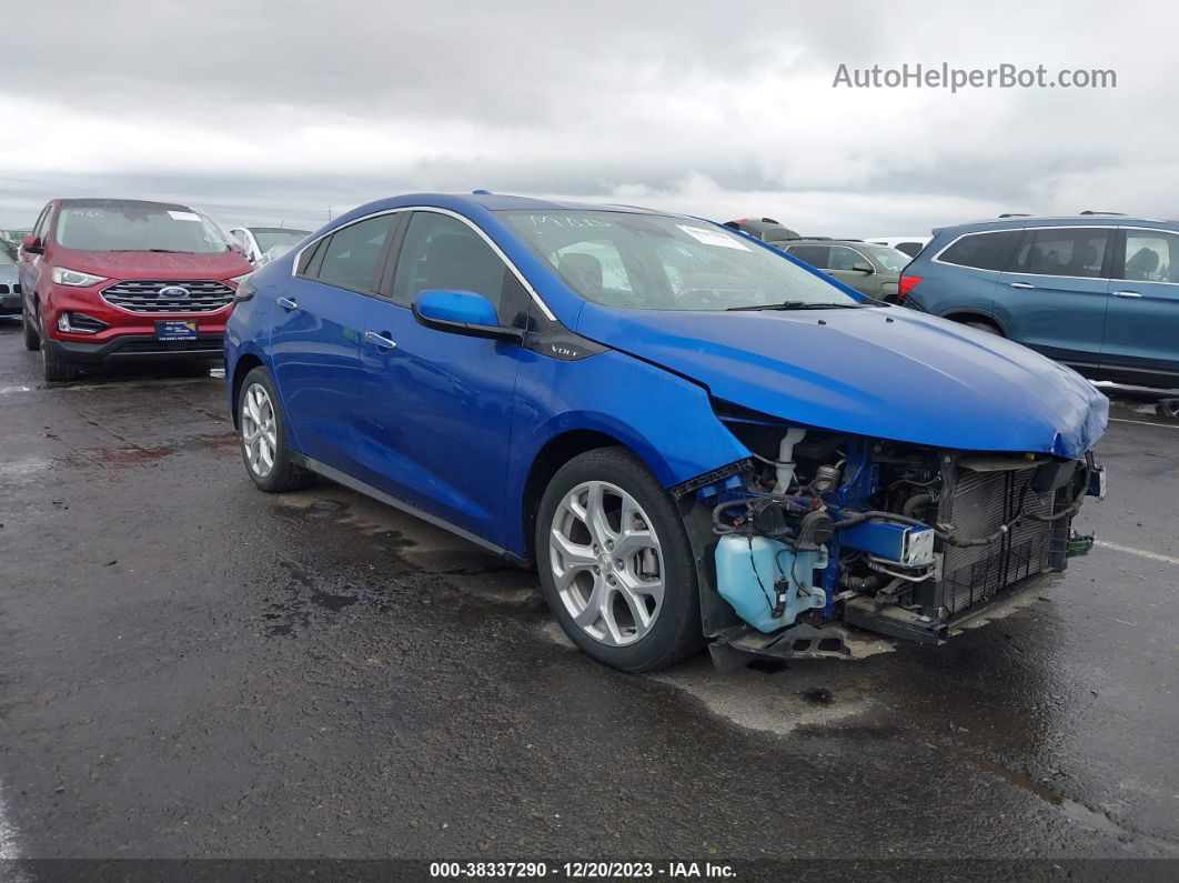 2017 Chevrolet Volt Premier Синий vin: 1G1RD6S59HU140116