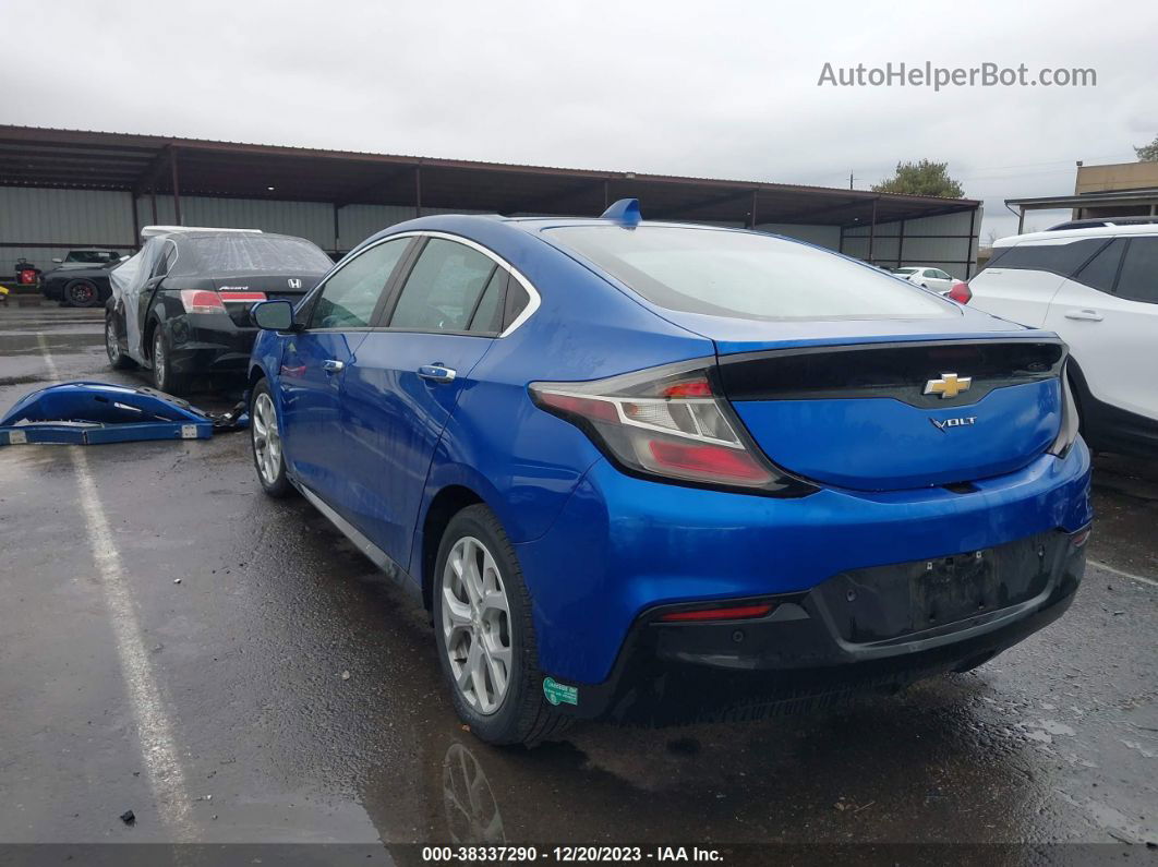 2017 Chevrolet Volt Premier Синий vin: 1G1RD6S59HU140116