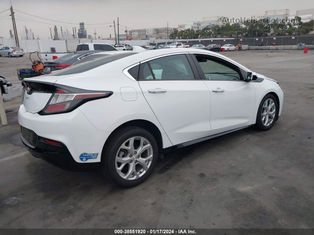 2017 Chevrolet Volt Premier Белый vin: 1G1RD6S59HU140195