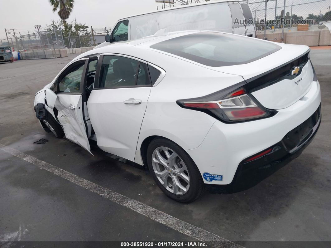 2017 Chevrolet Volt Premier White vin: 1G1RD6S59HU140195