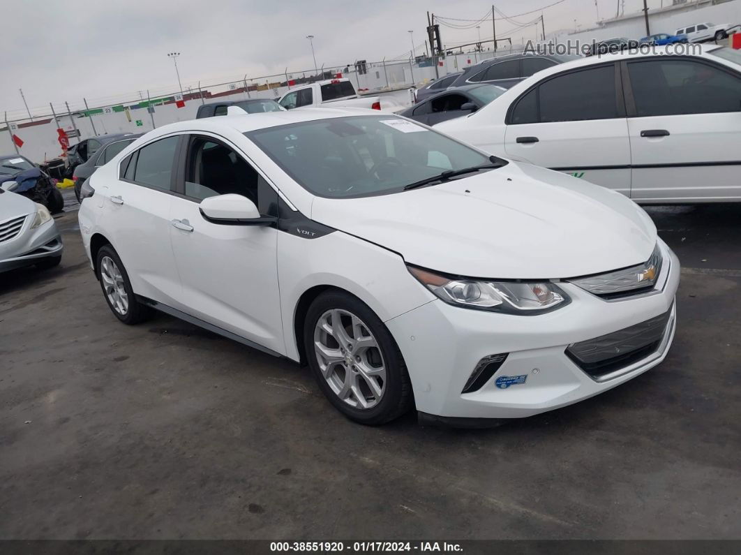 2017 Chevrolet Volt Premier White vin: 1G1RD6S59HU140195