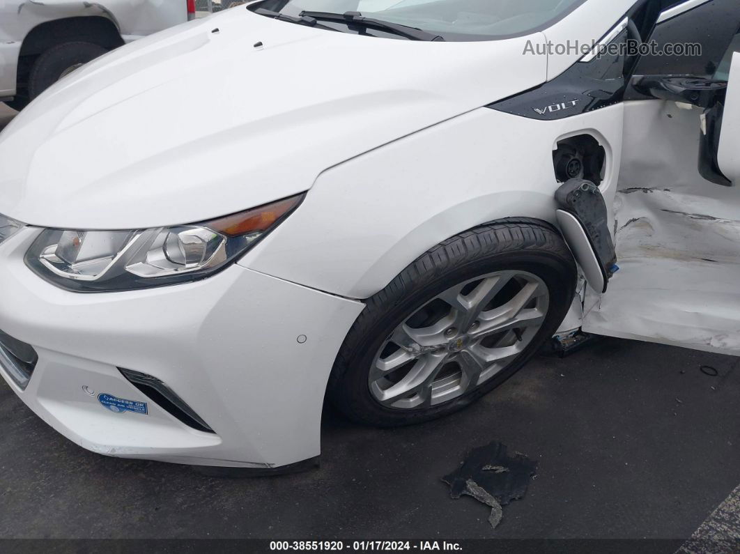 2017 Chevrolet Volt Premier White vin: 1G1RD6S59HU140195