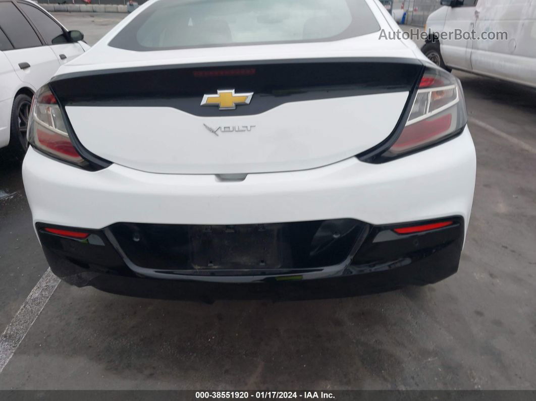 2017 Chevrolet Volt Premier White vin: 1G1RD6S59HU140195