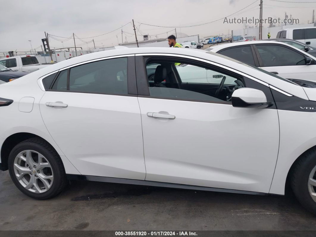 2017 Chevrolet Volt Premier White vin: 1G1RD6S59HU140195