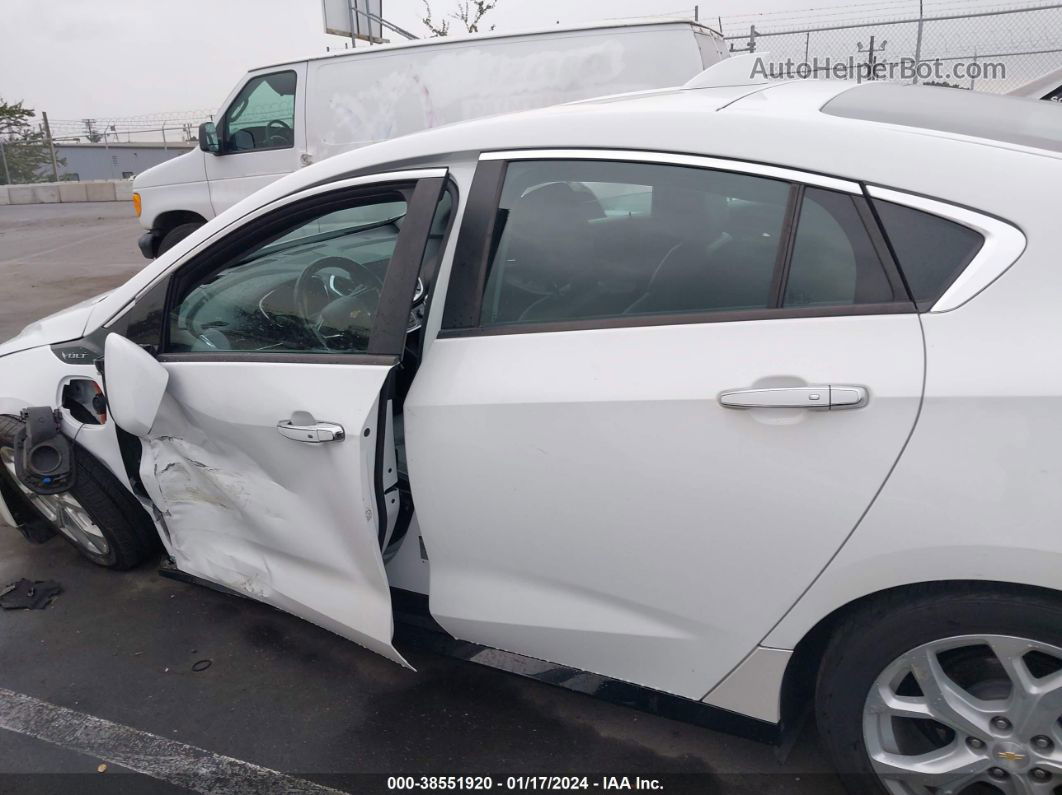 2017 Chevrolet Volt Premier White vin: 1G1RD6S59HU140195