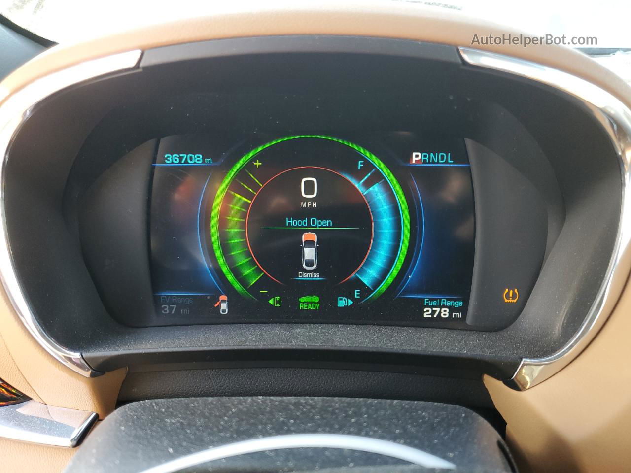 2017 Chevrolet Volt Premier Темно-бордовый vin: 1G1RD6S59HU180096