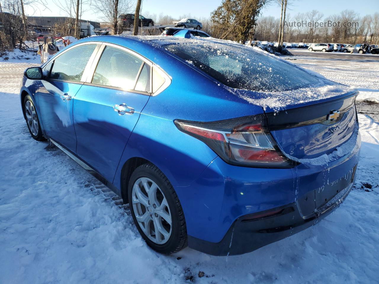 2017 Chevrolet Volt Premier Синий vin: 1G1RD6S5XHU151139