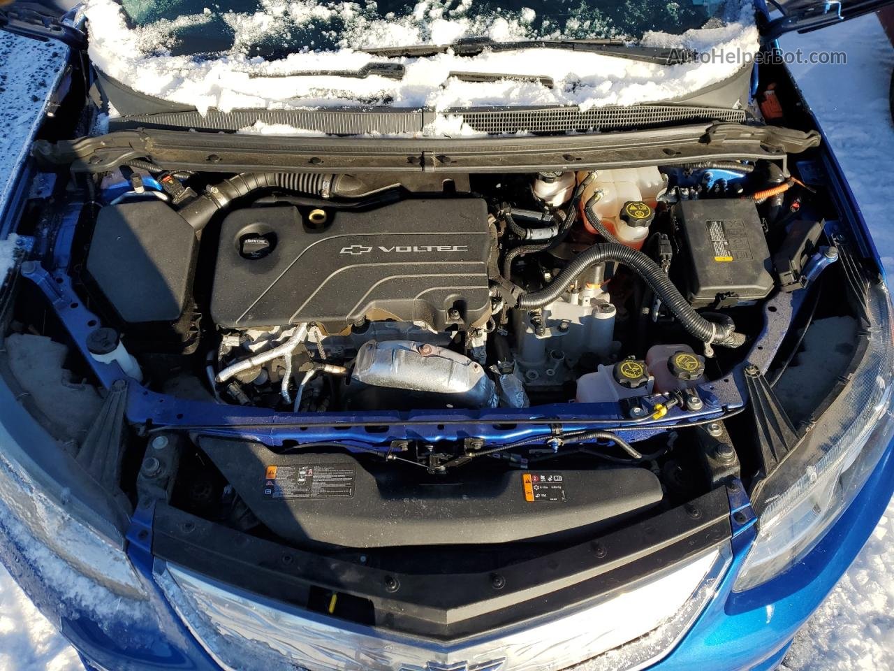 2017 Chevrolet Volt Premier Синий vin: 1G1RD6S5XHU151139