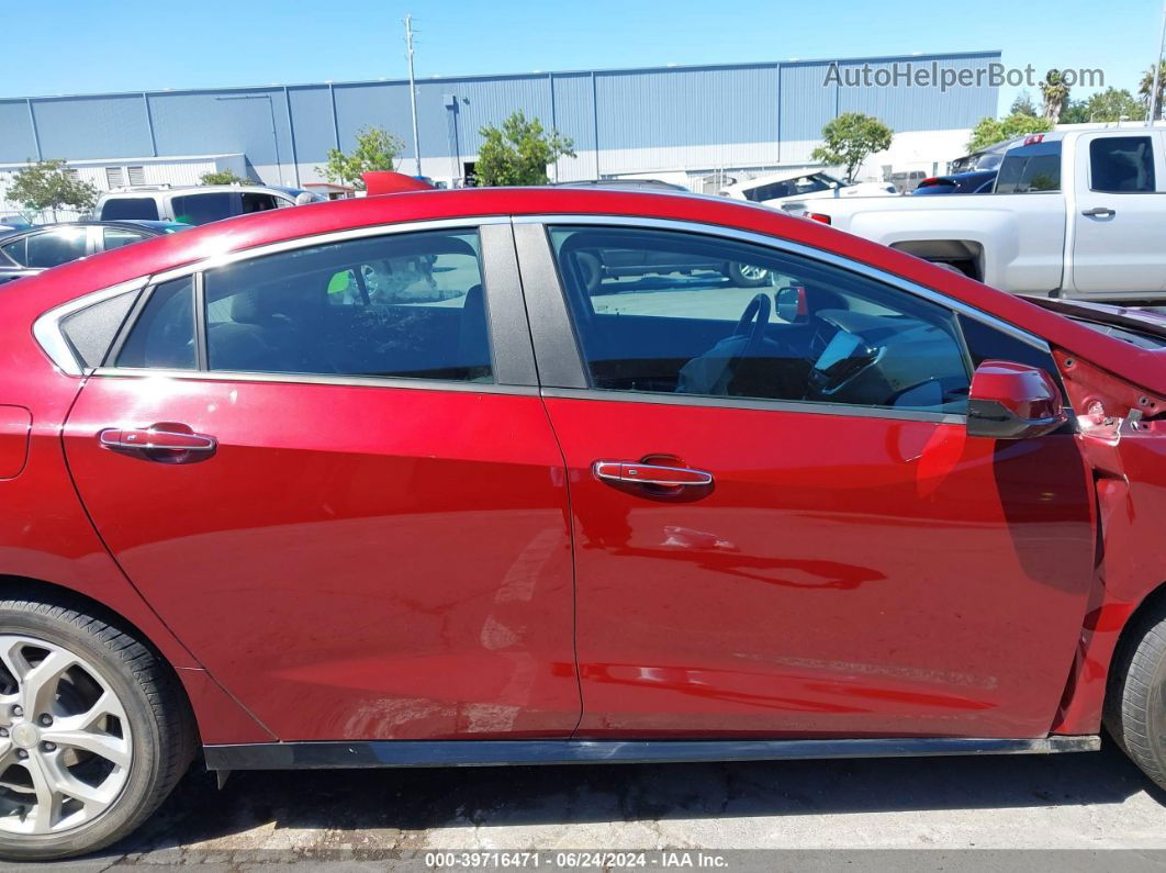 2017 Chevrolet Volt Premier Maroon vin: 1G1RD6S5XHU166160