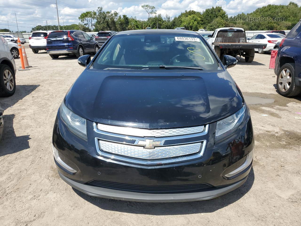 2013 Chevrolet Volt  Black vin: 1G1RE6E40DU120587