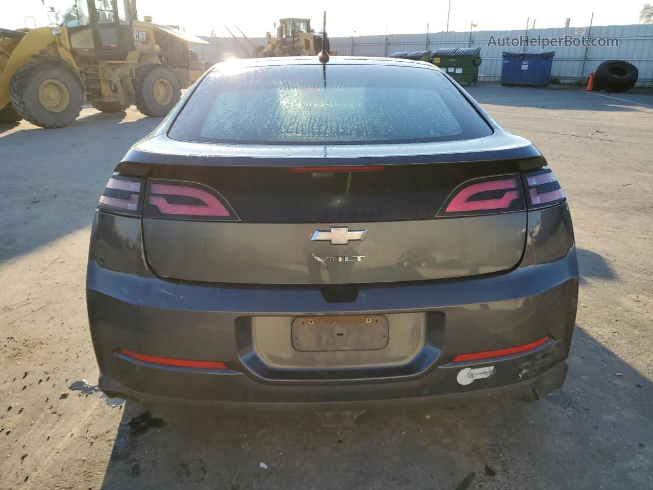 2013 Chevrolet Volt  Charcoal vin: 1G1RE6E40DU134845