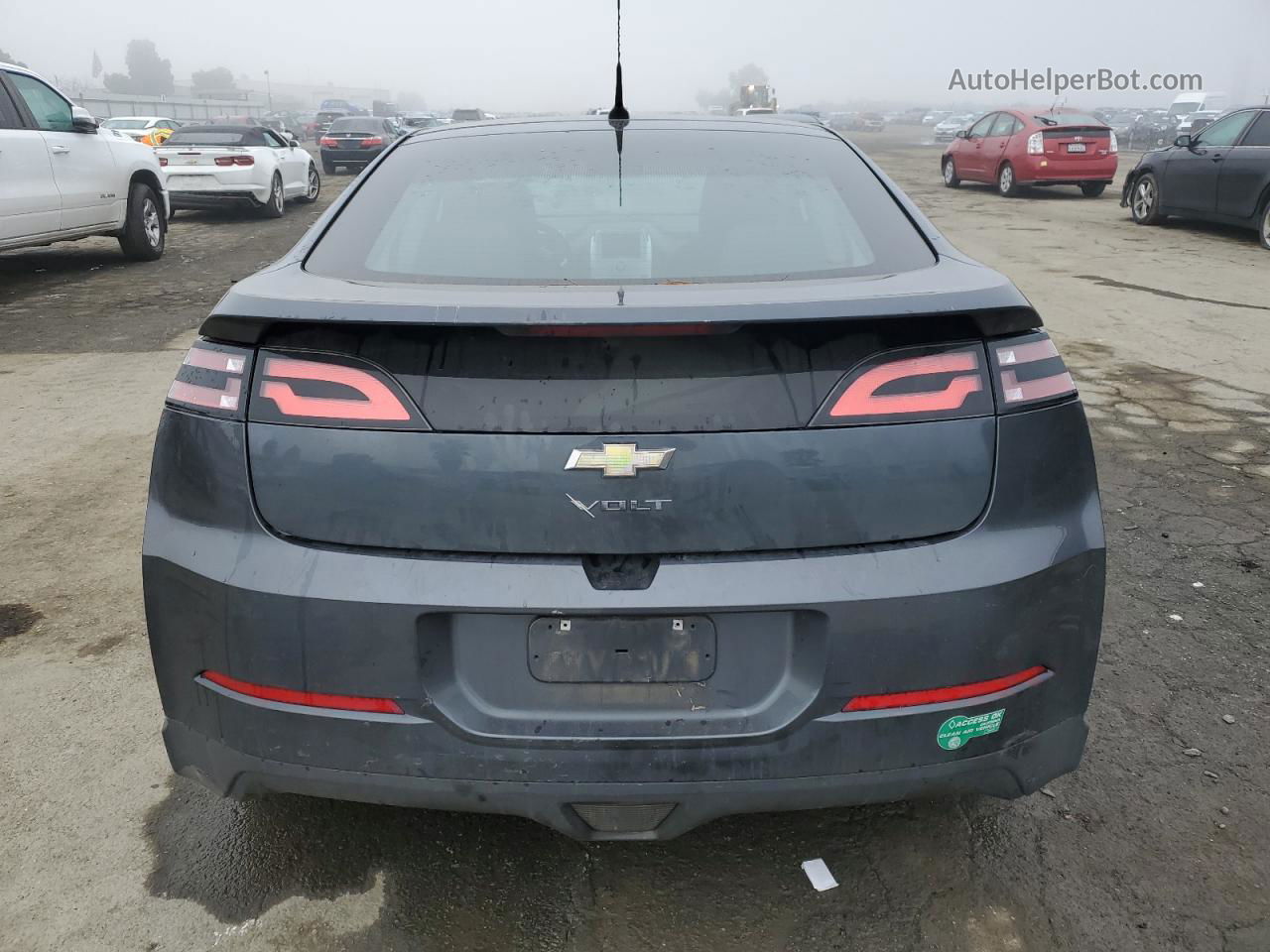 2013 Chevrolet Volt  Угольный vin: 1G1RE6E41DU105452