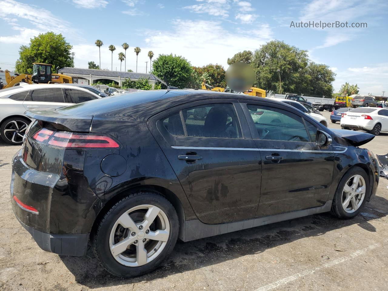 2013 Chevrolet Volt  Black vin: 1G1RE6E41DU119741