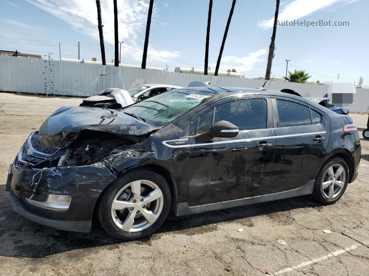 2013 Chevrolet Volt  Black vin: 1G1RE6E41DU119741