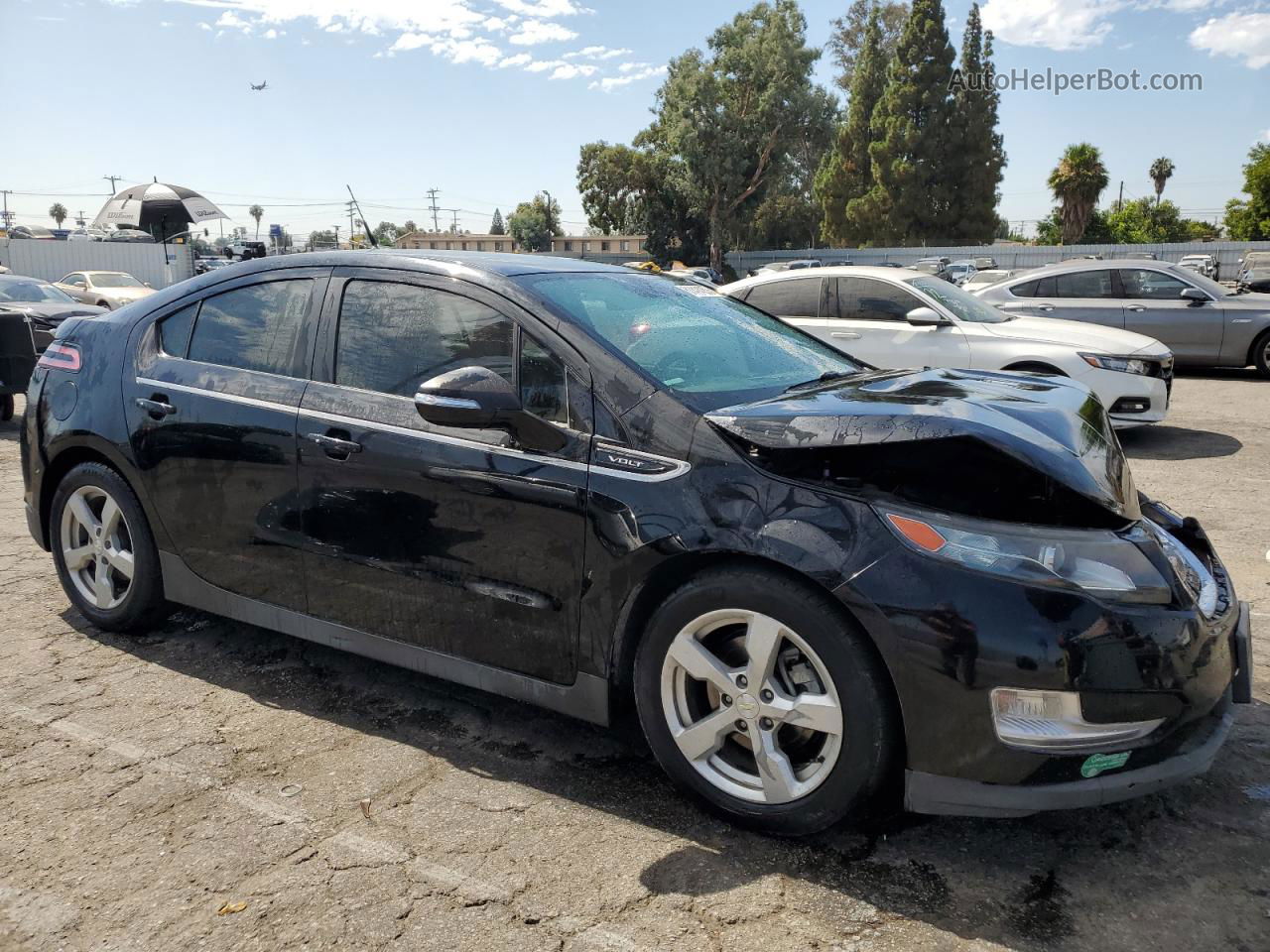 2013 Chevrolet Volt  Black vin: 1G1RE6E41DU119741