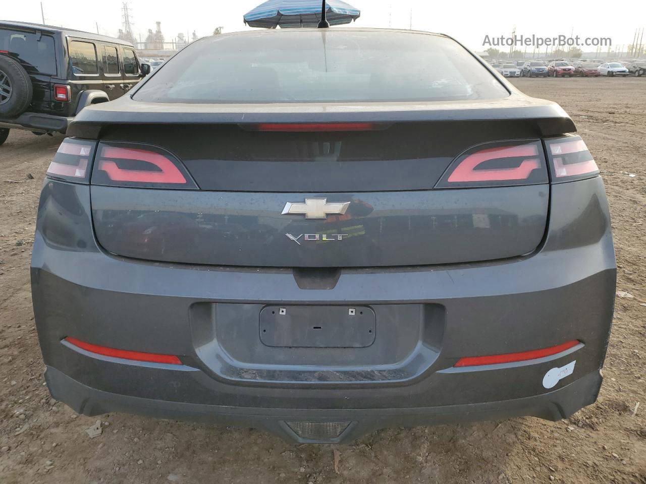 2013 Chevrolet Volt  Серый vin: 1G1RE6E41DU133073