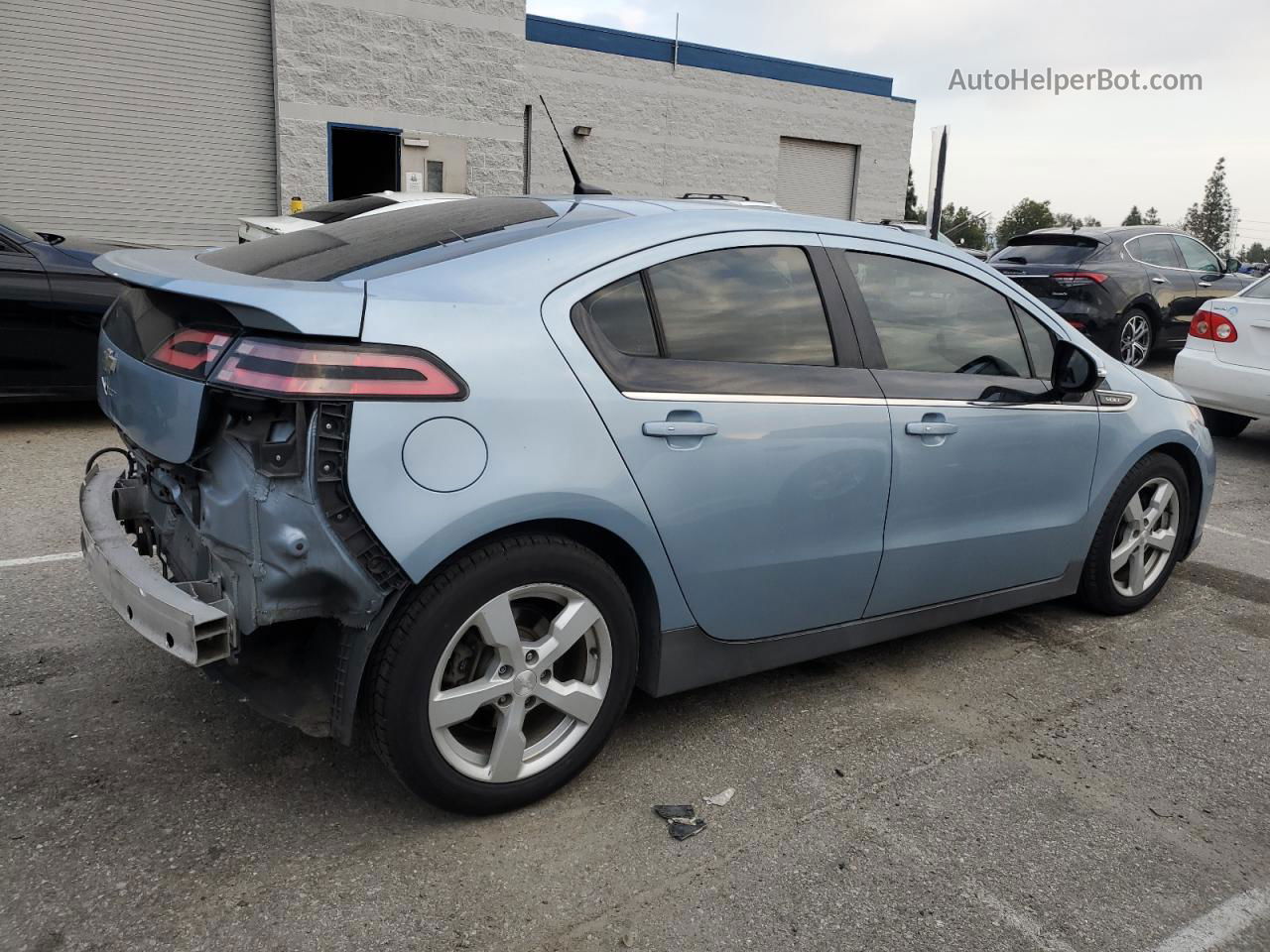 2013 Chevrolet Volt  Blue vin: 1G1RE6E42DU130831