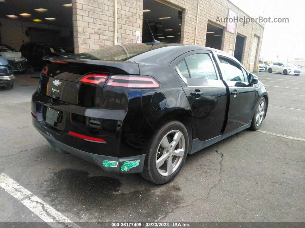 2013 Chevrolet Volt   Black vin: 1G1RE6E44DU143399