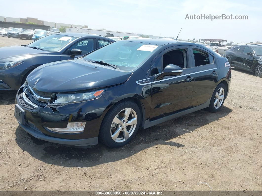 2013 Chevrolet Volt   Black vin: 1G1RE6E45DU125574