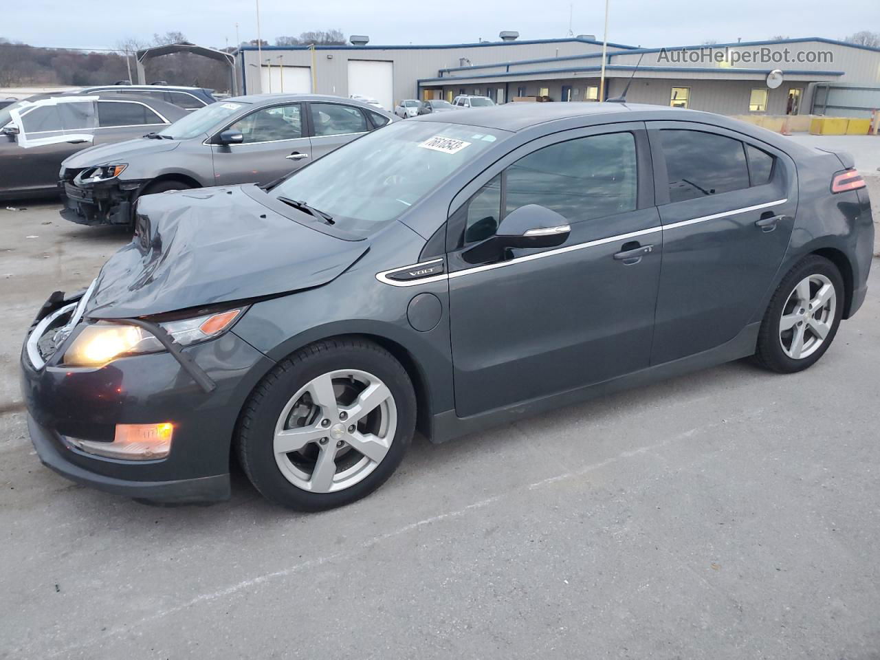 2013 Chevrolet Volt  Charcoal vin: 1G1RE6E47DU110431