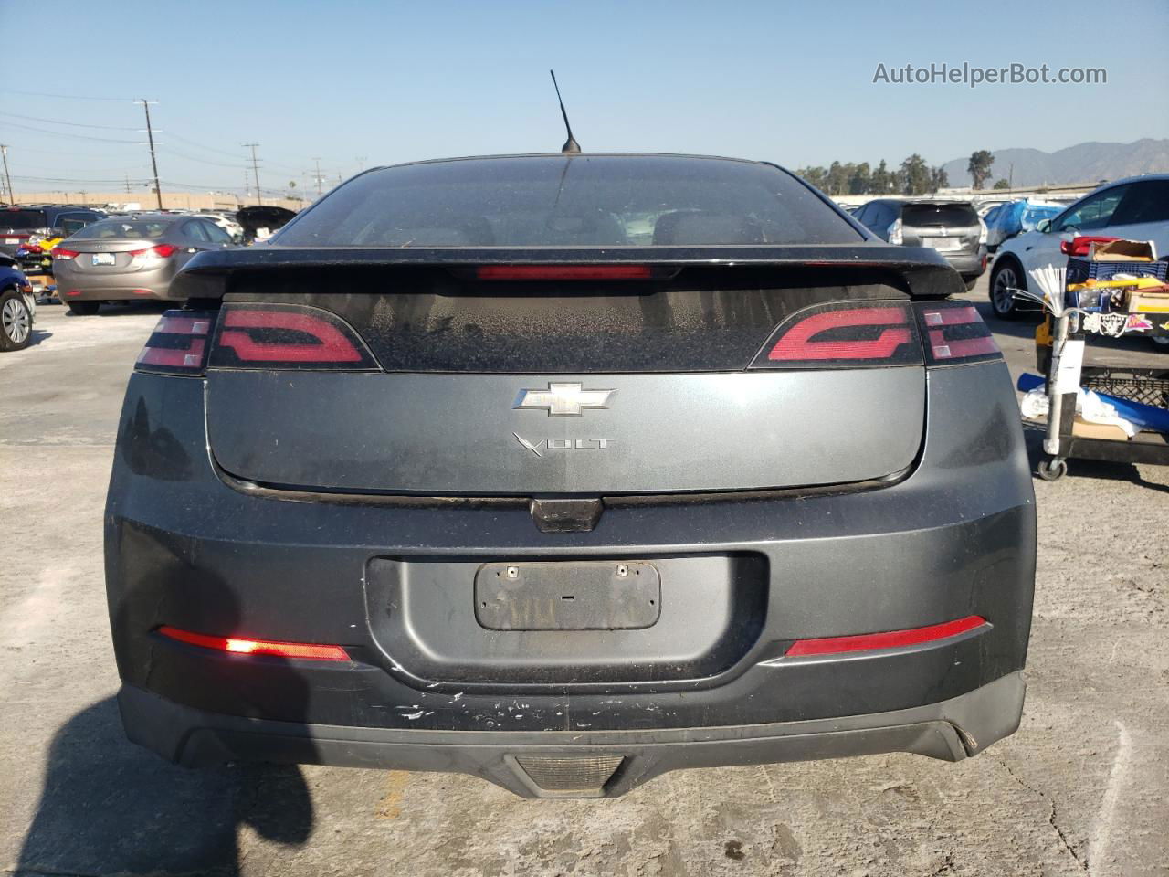 2013 Chevrolet Volt  Gray vin: 1G1RE6E49DU125481