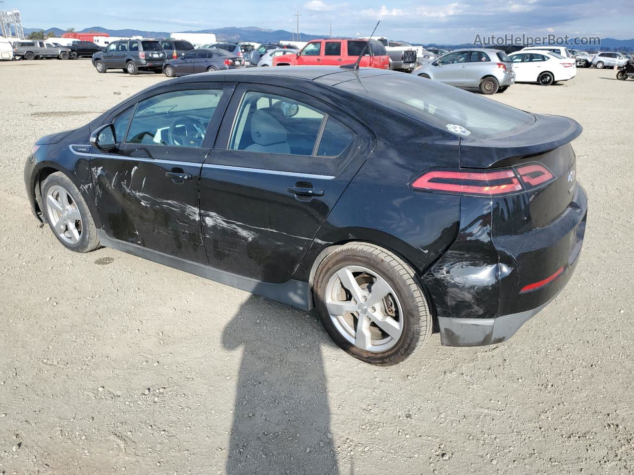 2013 Chevrolet Volt  Black vin: 1G1RE6E4XDU142371