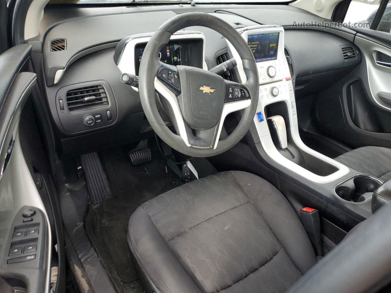 2013 Chevrolet Volt  Черный vin: 1G1RE6E4XDU142371