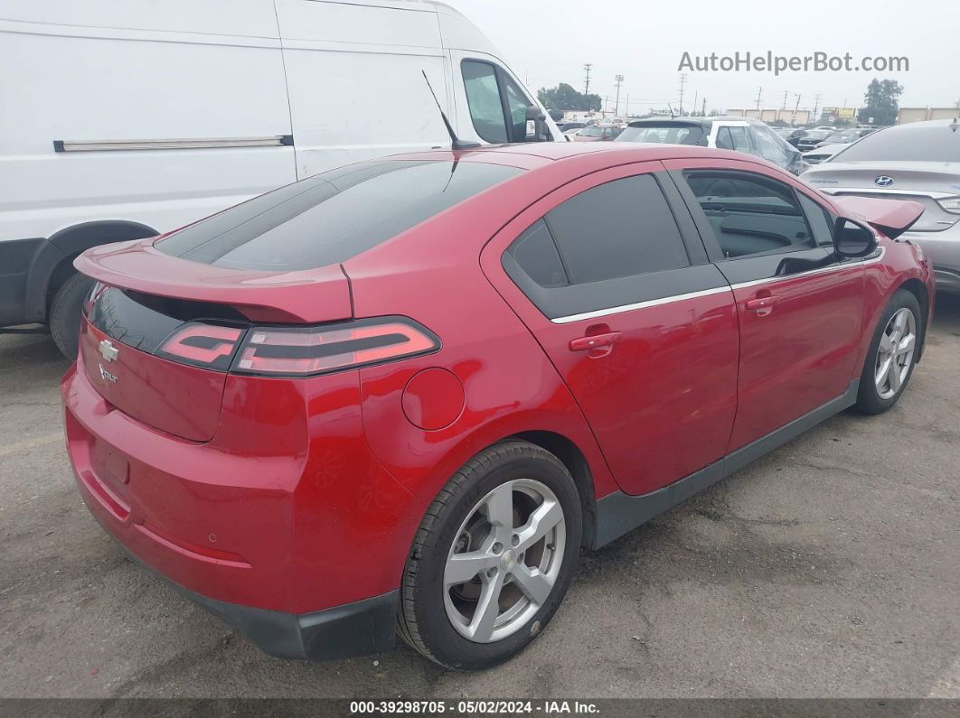 2013 Chevrolet Volt   Red vin: 1G1RF6E40DU100658