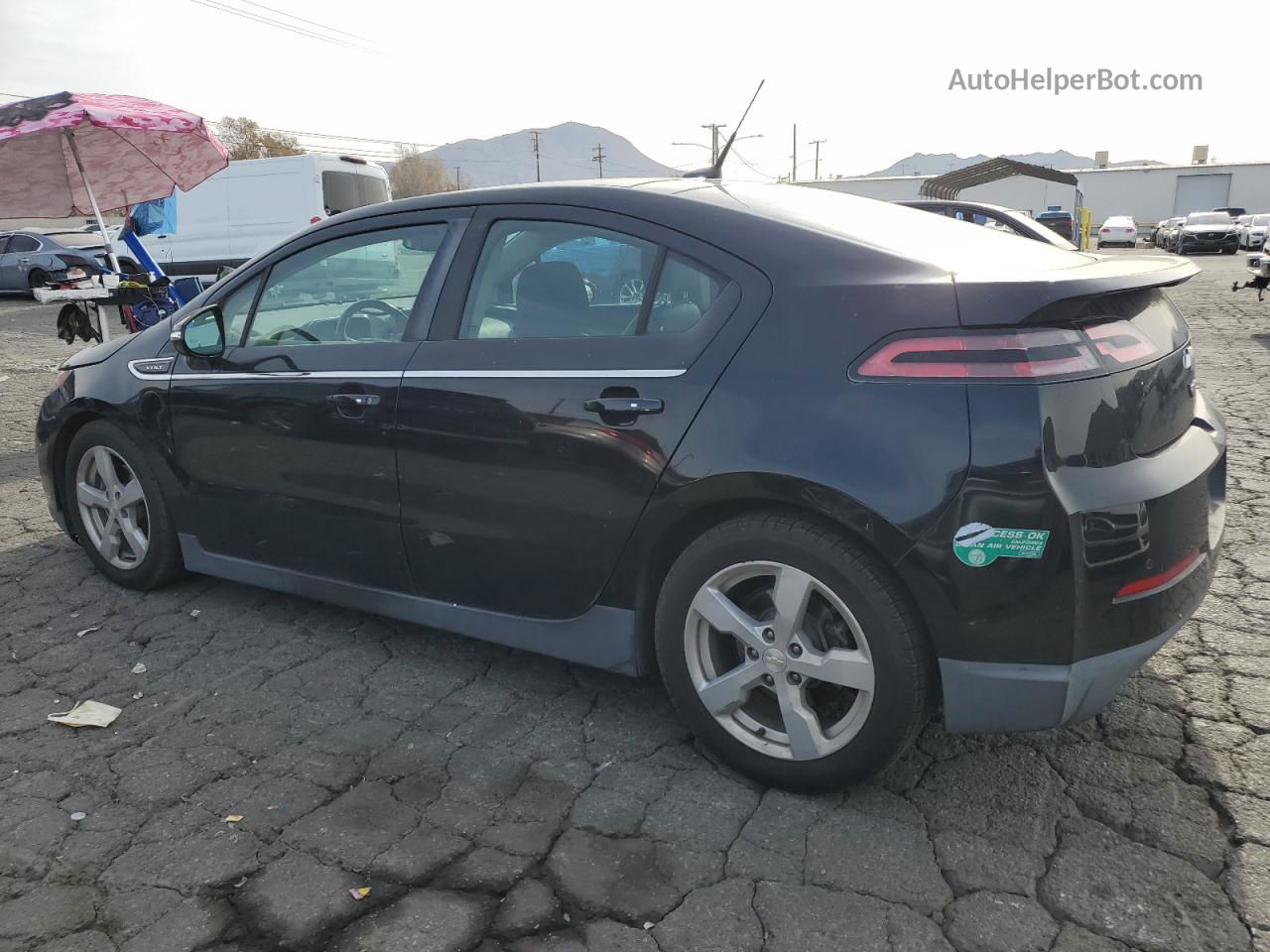 2013 Chevrolet Volt  Черный vin: 1G1RF6E40DU128718