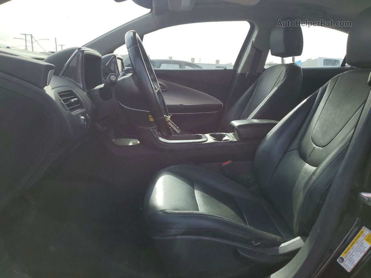 2013 Chevrolet Volt  Черный vin: 1G1RF6E40DU128718