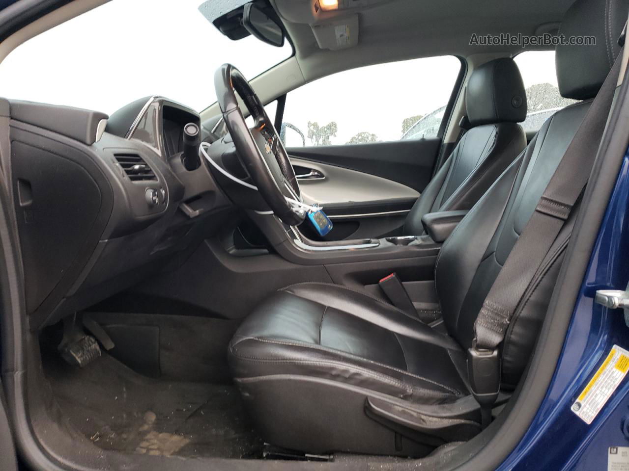 2013 Chevrolet Volt  Синий vin: 1G1RF6E42DU139493