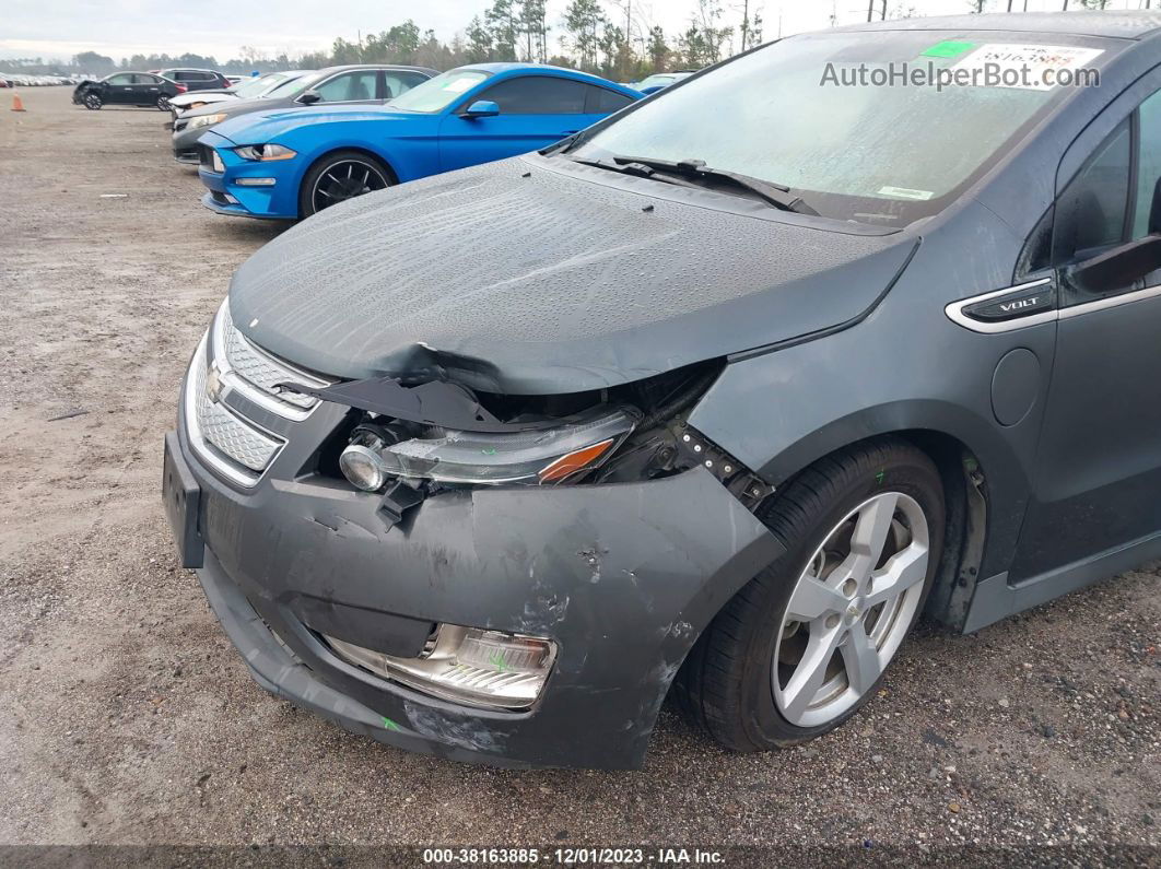 2013 Chevrolet Volt Gray vin: 1G1RF6E43DU101951