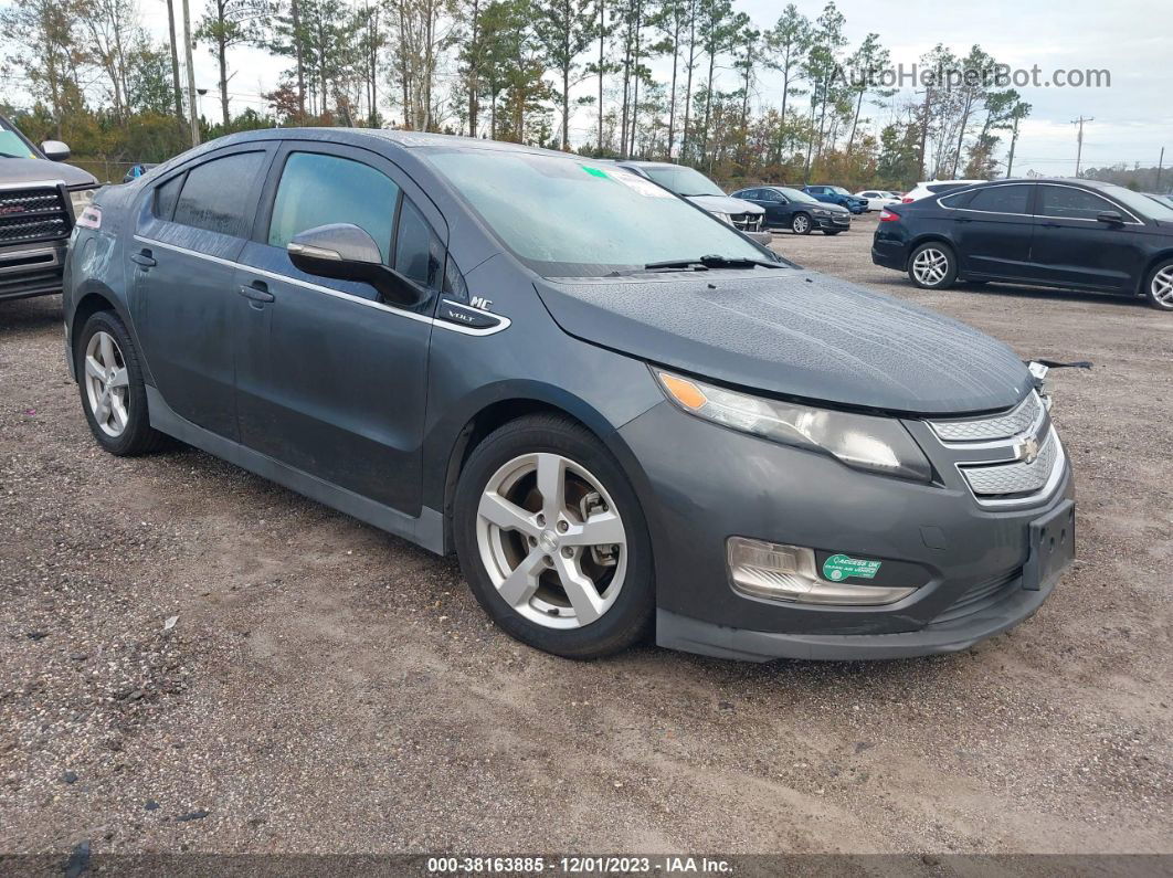 2013 Chevrolet Volt Gray vin: 1G1RF6E43DU101951