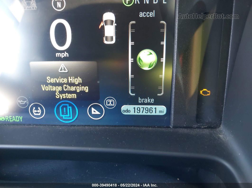 2013 Chevrolet Volt   Серебряный vin: 1G1RF6E44DU109332