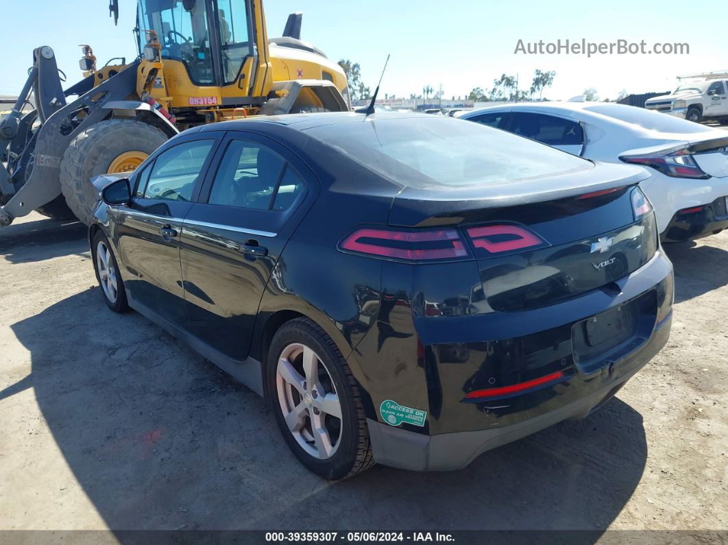 2013 Chevrolet Volt   Black vin: 1G1RF6E45DU149015