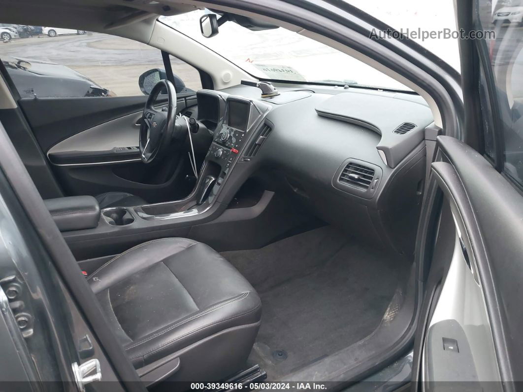 2013 Chevrolet Volt   Черный vin: 1G1RF6E46DU137889