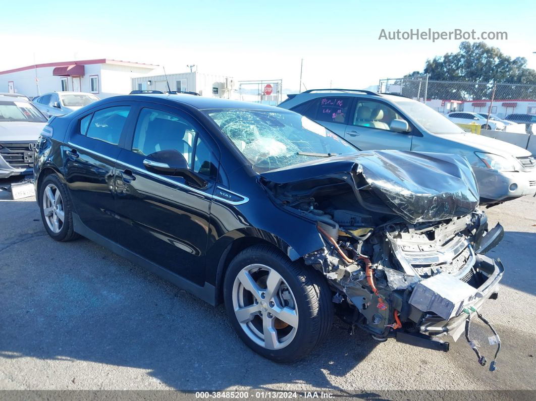 2013 Chevrolet Volt   Black vin: 1G1RF6E48DU107759