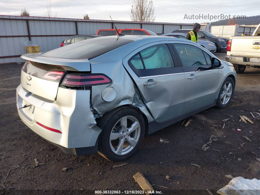 2013 Chevrolet Volt   Silver vin: 1G1RH6E41DU139673