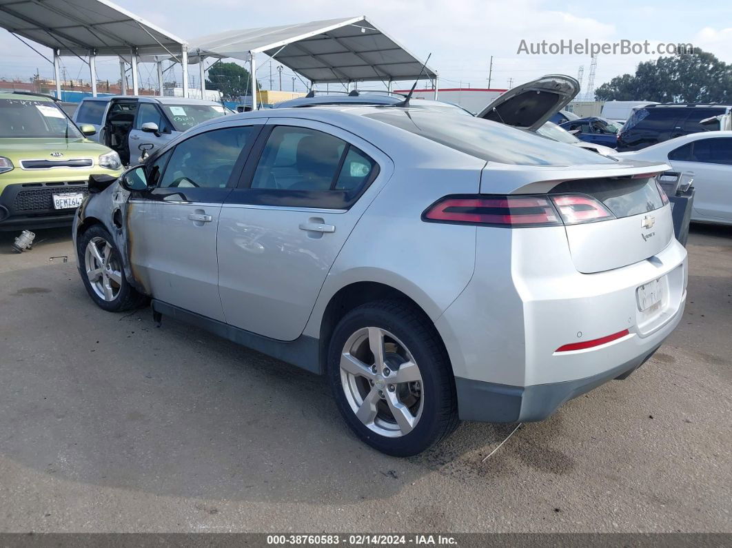 2013 Chevrolet Volt   Silver vin: 1G1RH6E42DU130061