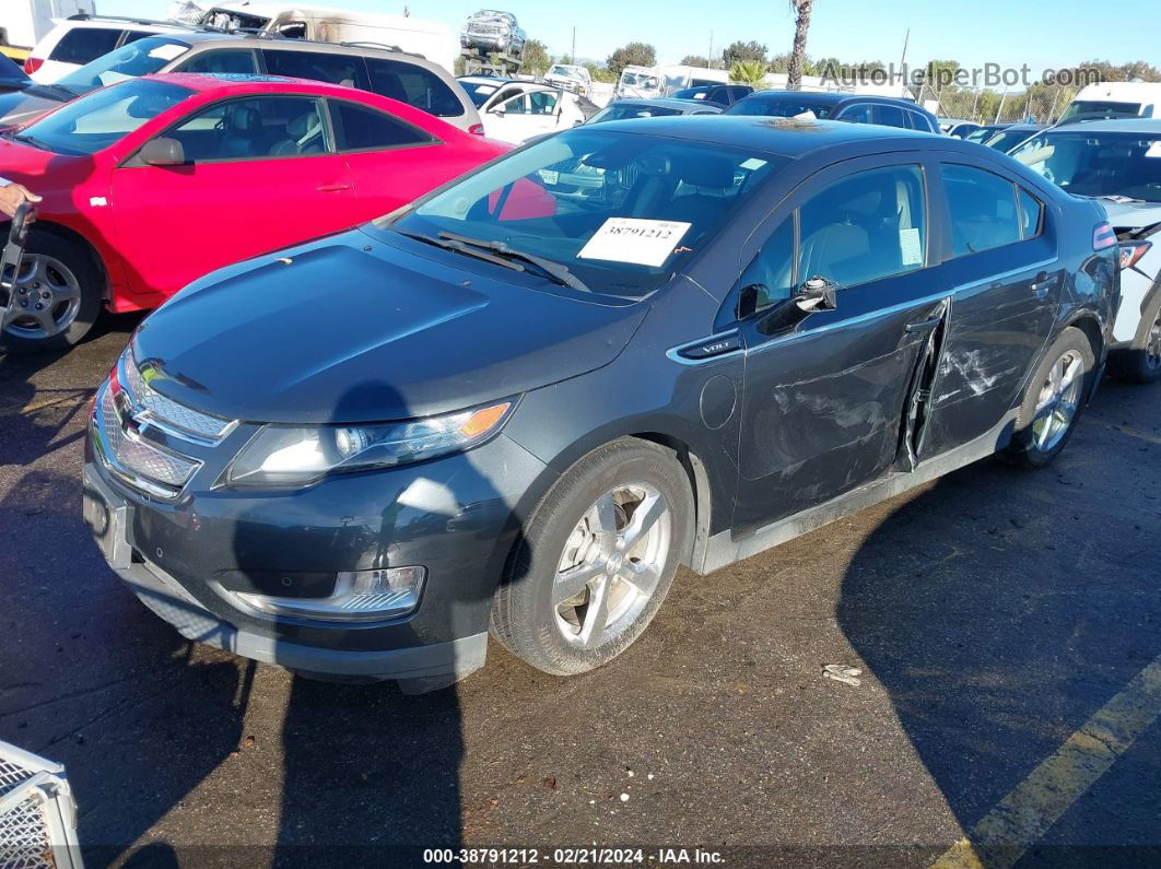 2013 Chevrolet Volt   Gray vin: 1G1RH6E43DU103256