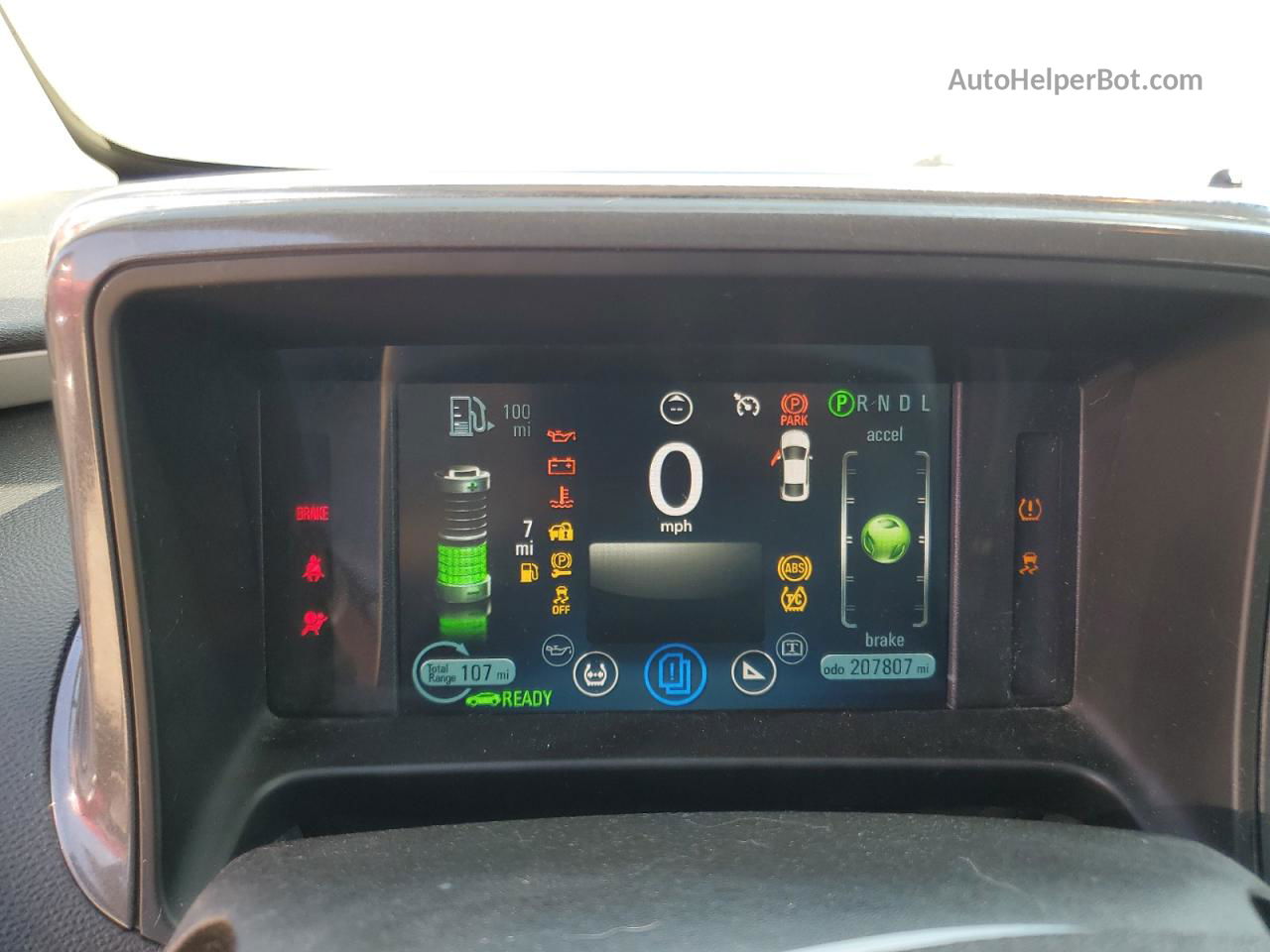 2013 Chevrolet Volt  Серый vin: 1G1RH6E43DU114841