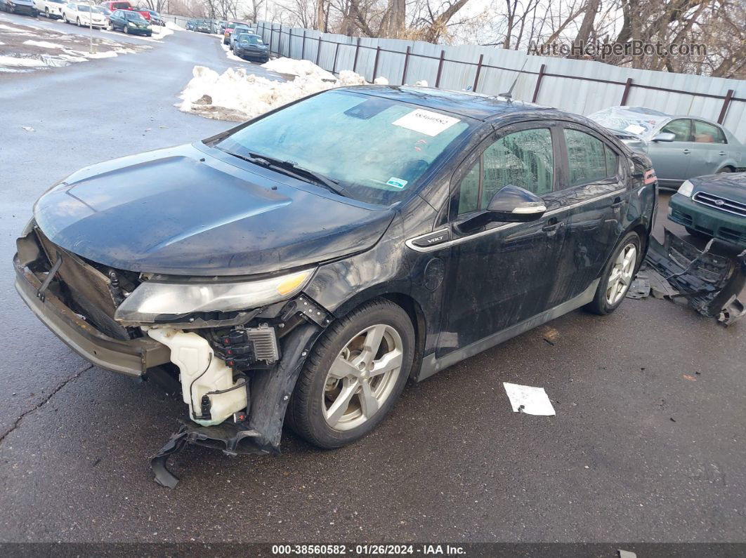 2013 Chevrolet Volt   Черный vin: 1G1RH6E44DU119093