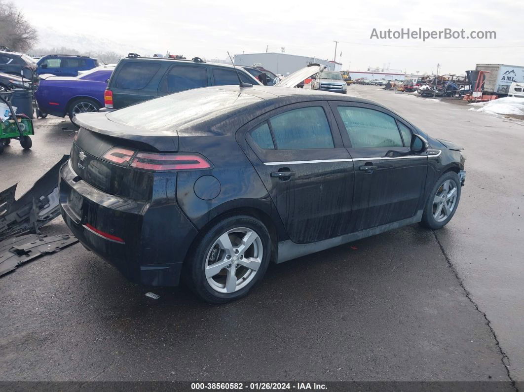 2013 Chevrolet Volt   Черный vin: 1G1RH6E44DU119093