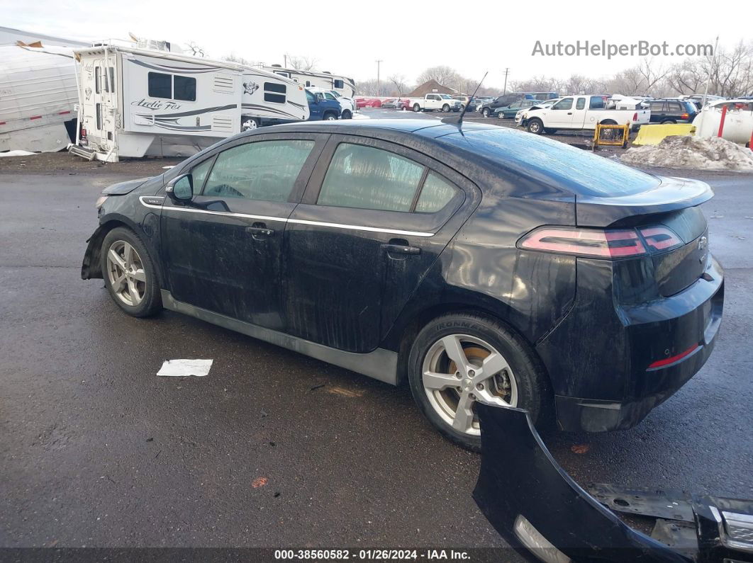 2013 Chevrolet Volt   Черный vin: 1G1RH6E44DU119093